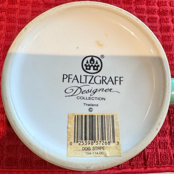 Dog Coffee Mug Designer Collection Signed Brenda Pfaltzgraff Collectible Canine - Picture 6 of 7